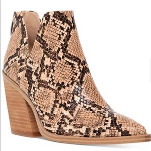 Steve Madden Snakeskin Booties